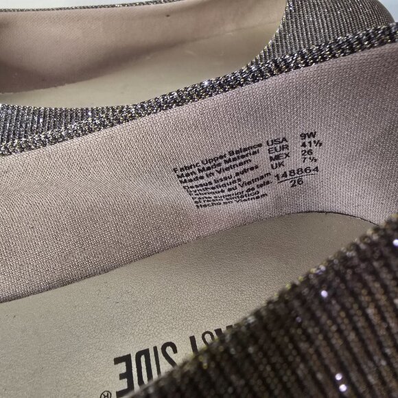 Lower East Side - 9W - Ballet Flats - Gold & Silver - Picture 5 of 8